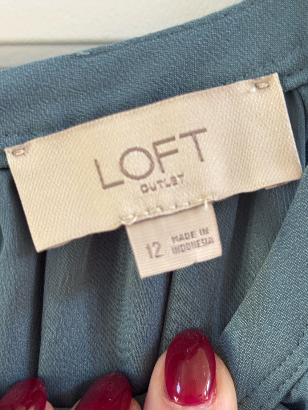 LOFT  Tiered Halter Maxi Dress – Size 12 - Picture 3 of 12